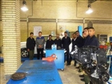 بازدید رئیس مرکز آموزش فنی و حرفه ای جلفا از آموزش های مهارتی ارائه شده به سربازان