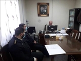 جلسه مشترک رئیس مرکز آموزش فنی و حرفه ای اسکو با معاون فرماندهی نیروی انتظامی این شهرستان 