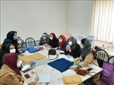 برگزاری دوره آموزش نازک دوز زنانه ویژه زنان سرپرست خانوار و اعضای خانواده آنان در مرکز آموزش فنی و حرفه ای اهر 